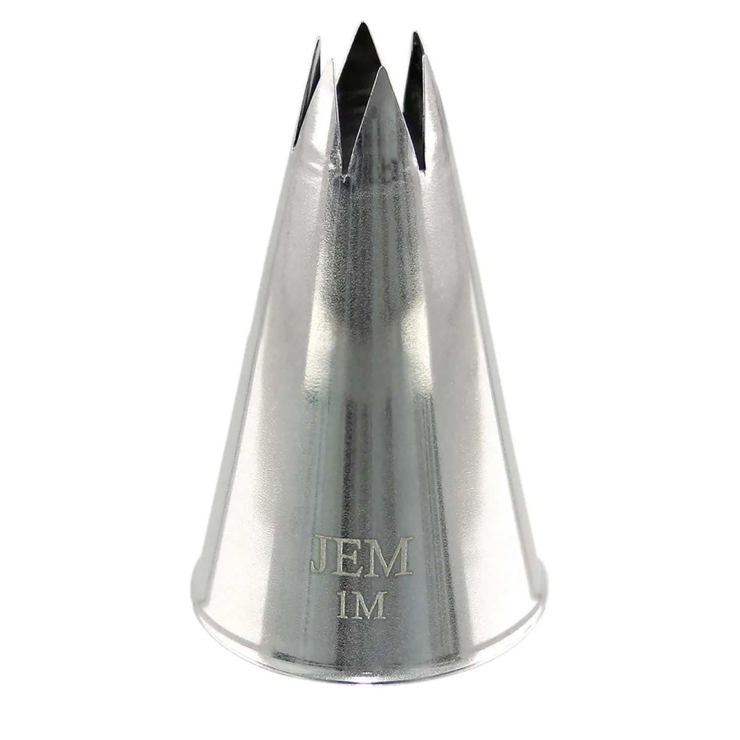 Douille en inox : cannelée étoile 14 mm 1M - PME