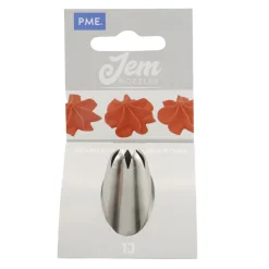 Douille en inox : fleur 15 mm 1J - PME