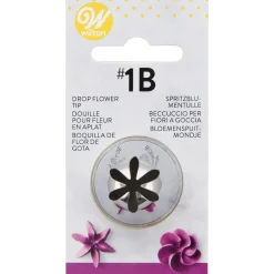 Douille en inox : fleur 15 mm 1B - Wilton