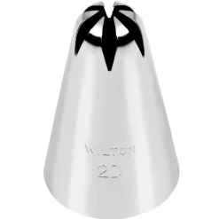 Douille en inox : fleur 12 mm 2D - Wilton