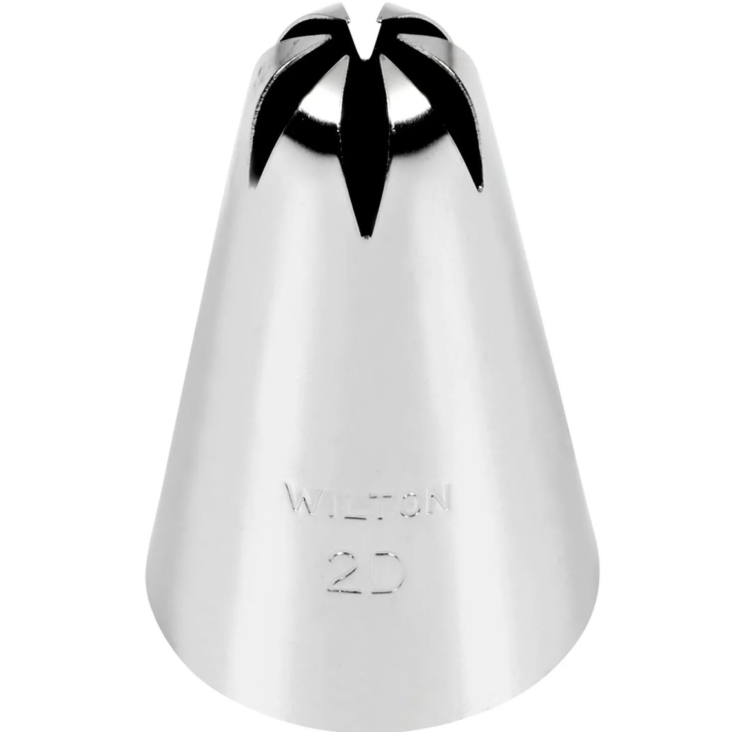 Douille en inox : fleur 12 mm 2D - Wilton