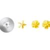 Douille en inox : fleur 4 mm 224 - Wilton