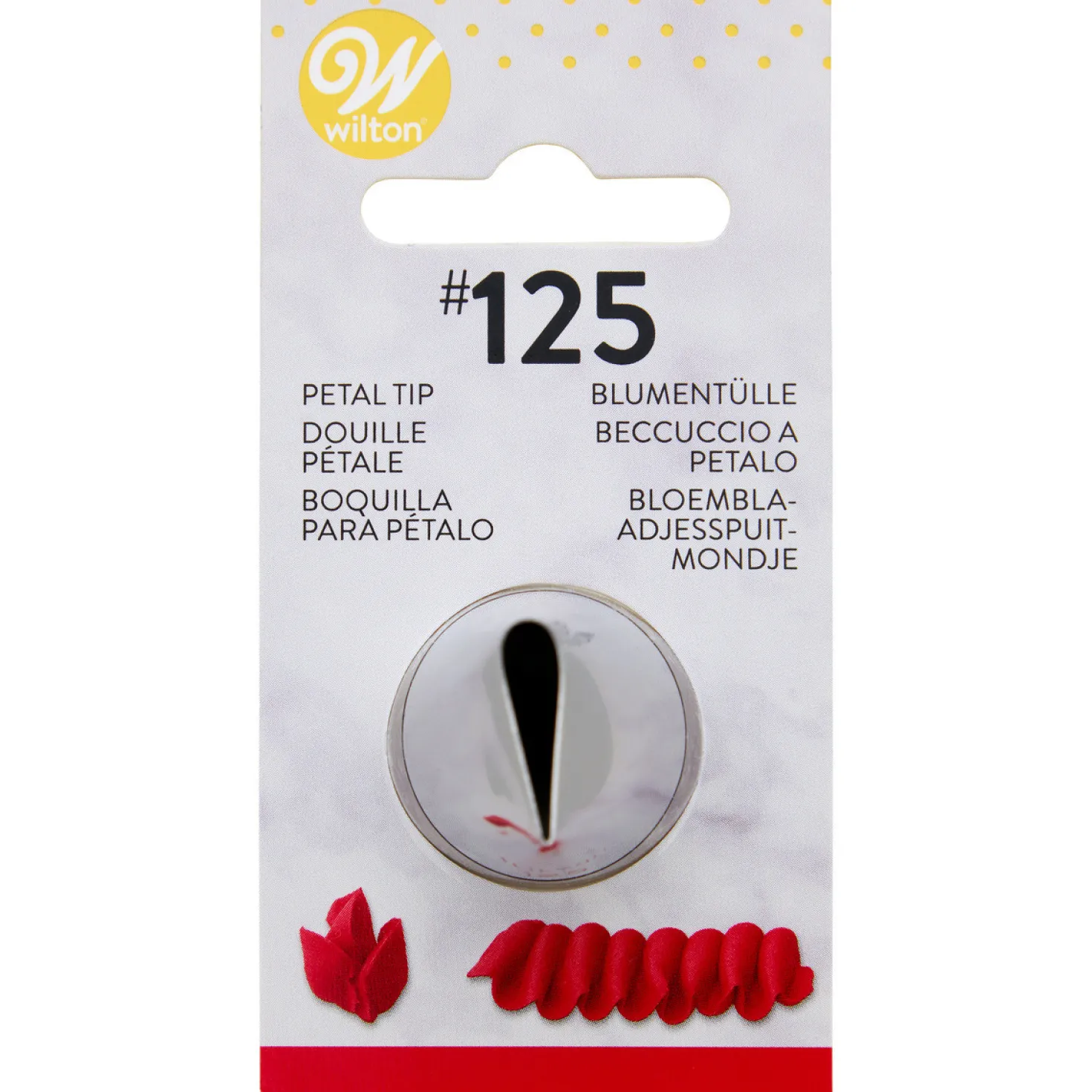 Douille en inox : pétale 18 mm 125 - Wilton