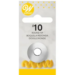 Douille en inox : ronde 4 mm 10 - Wilton