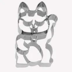 Emporte-pièce en inox chat porte-bonheur 6,5 cm - Birkmann