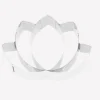 Emporte-pièce en inox fleur de lotus 6 cm - Birkmann
