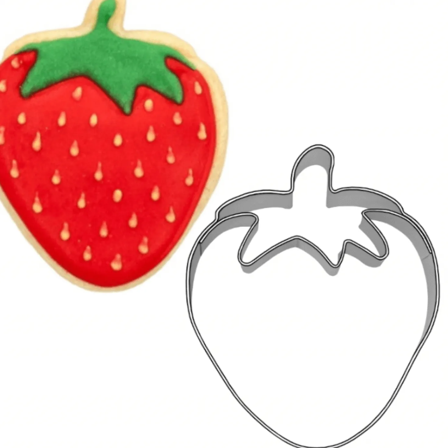 Emporte-pièce en inox fraise 6 cm - Birkmann