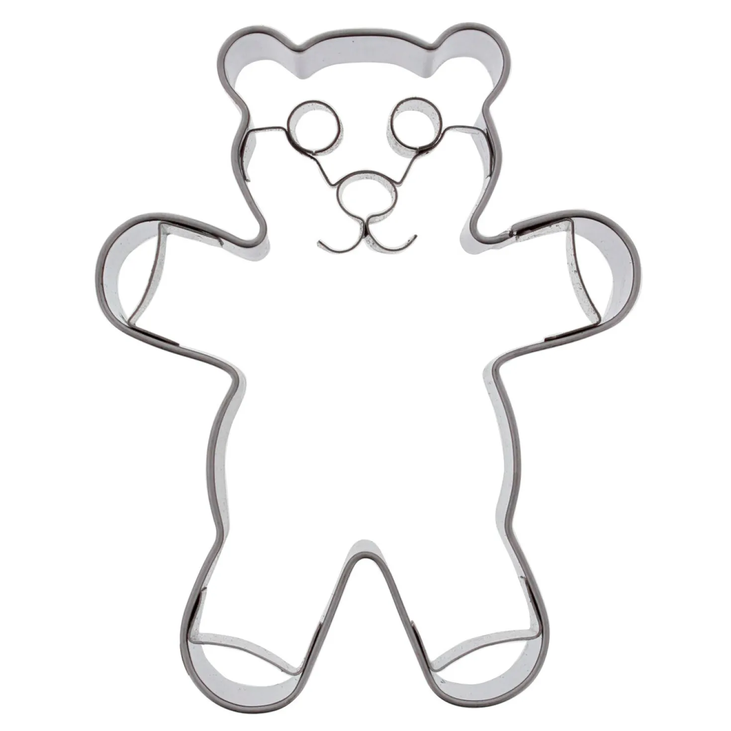 Emporte-pièce en inox nounours 6.5 cm - Birkmann