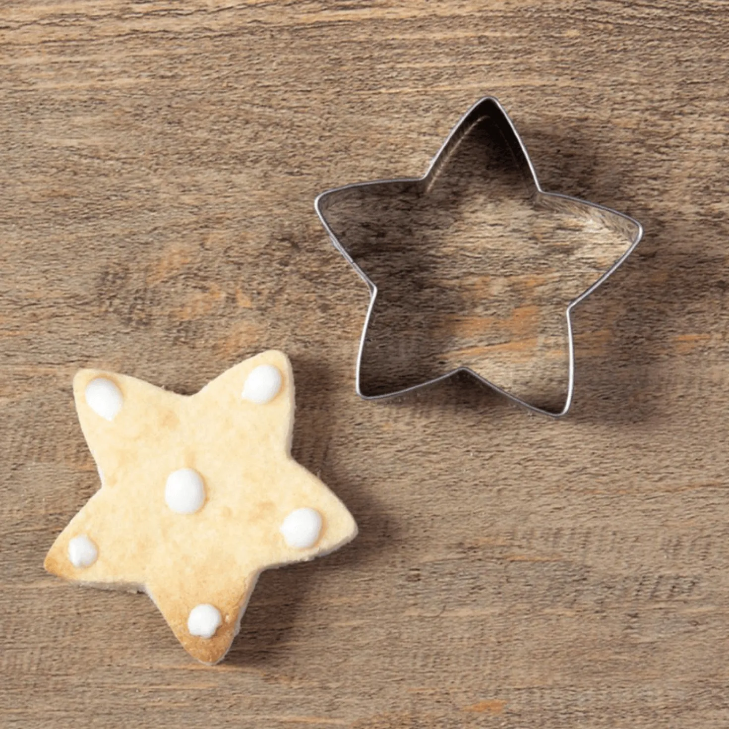 Emporte-pièce en inox étoile 6 cm - Alice Délice