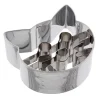 Emporte-pièce en inox tête de chat 5.3 cm - Birkmann