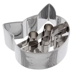 Emporte-pièce en inox tête de chat 5.3 cm - Birkmann