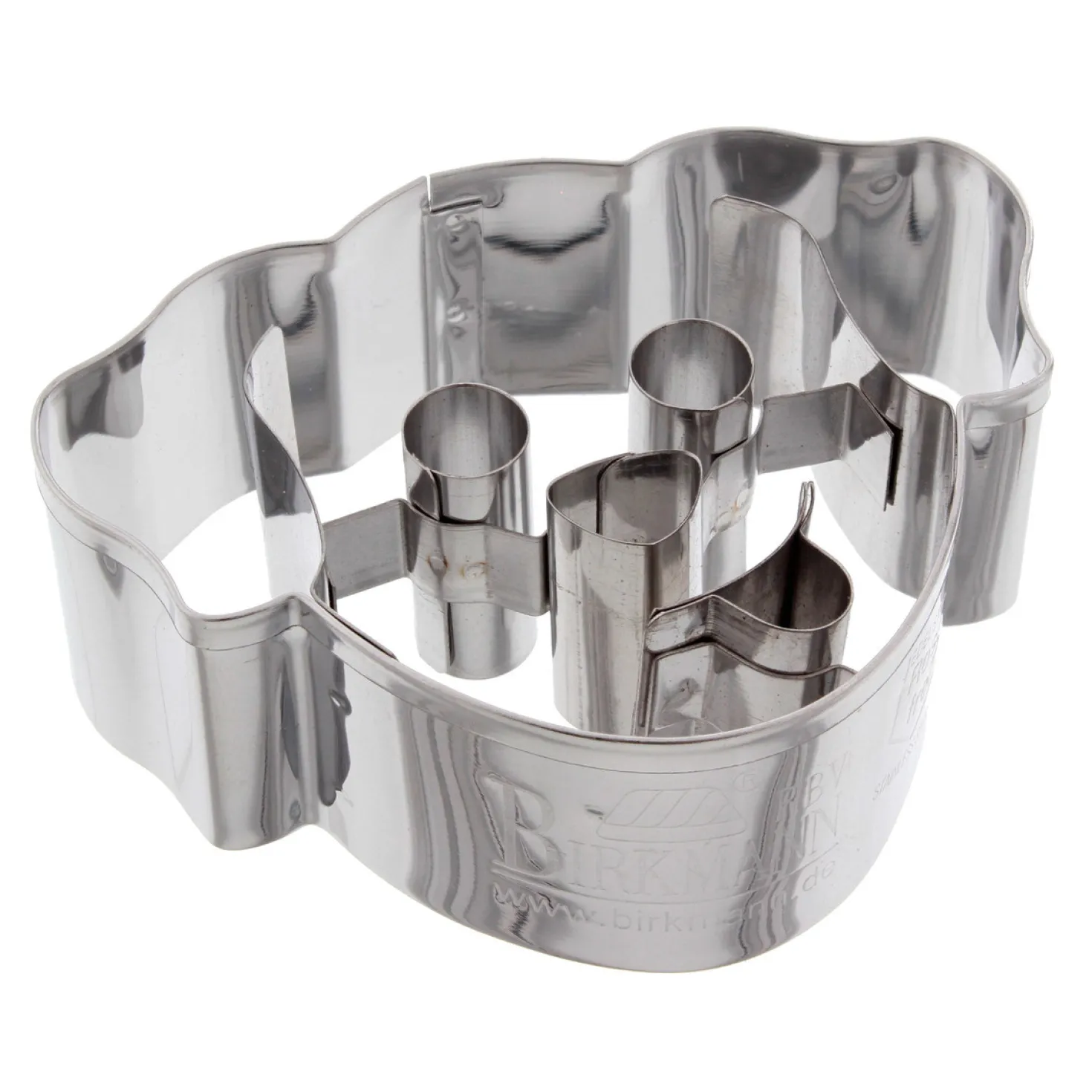 Emporte-pièce en inox tête de chien 6.9 cm - Birkmann