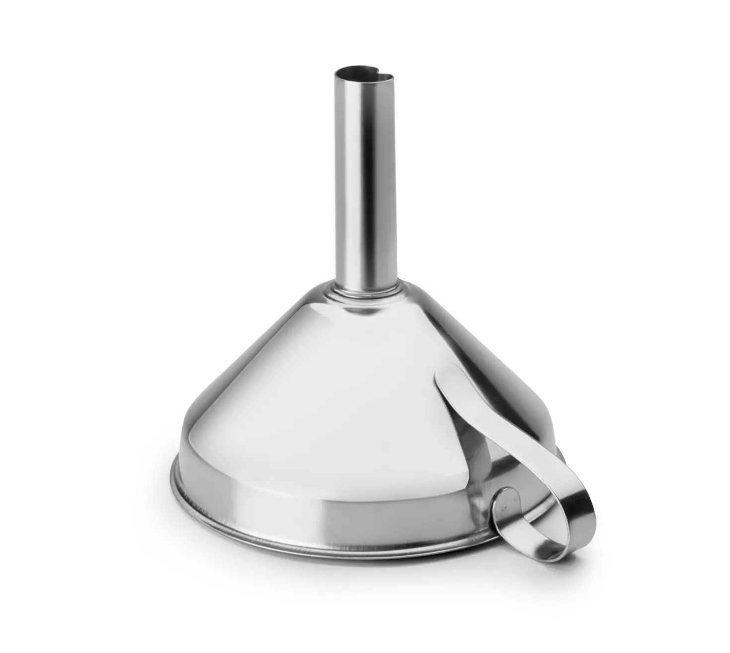 Entonnoir en inox. diamètre 10 cm avec filtre - Ibili