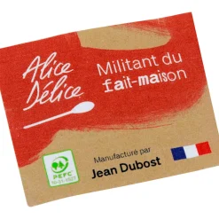 Eplucheur lame lisse 2 tranchants chêne PEFC - Alice Délice