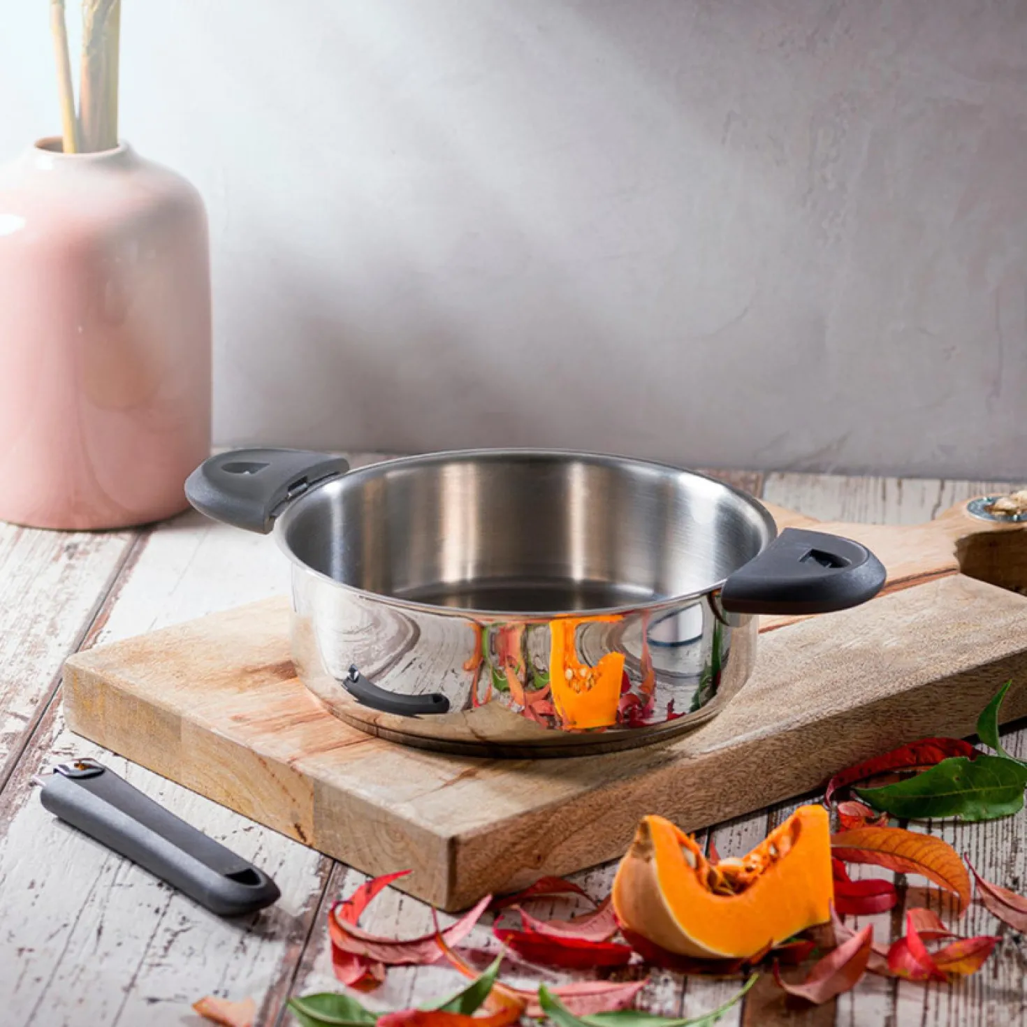 Faitout Inox amovible Mutine 24 cm + accessoires offerts