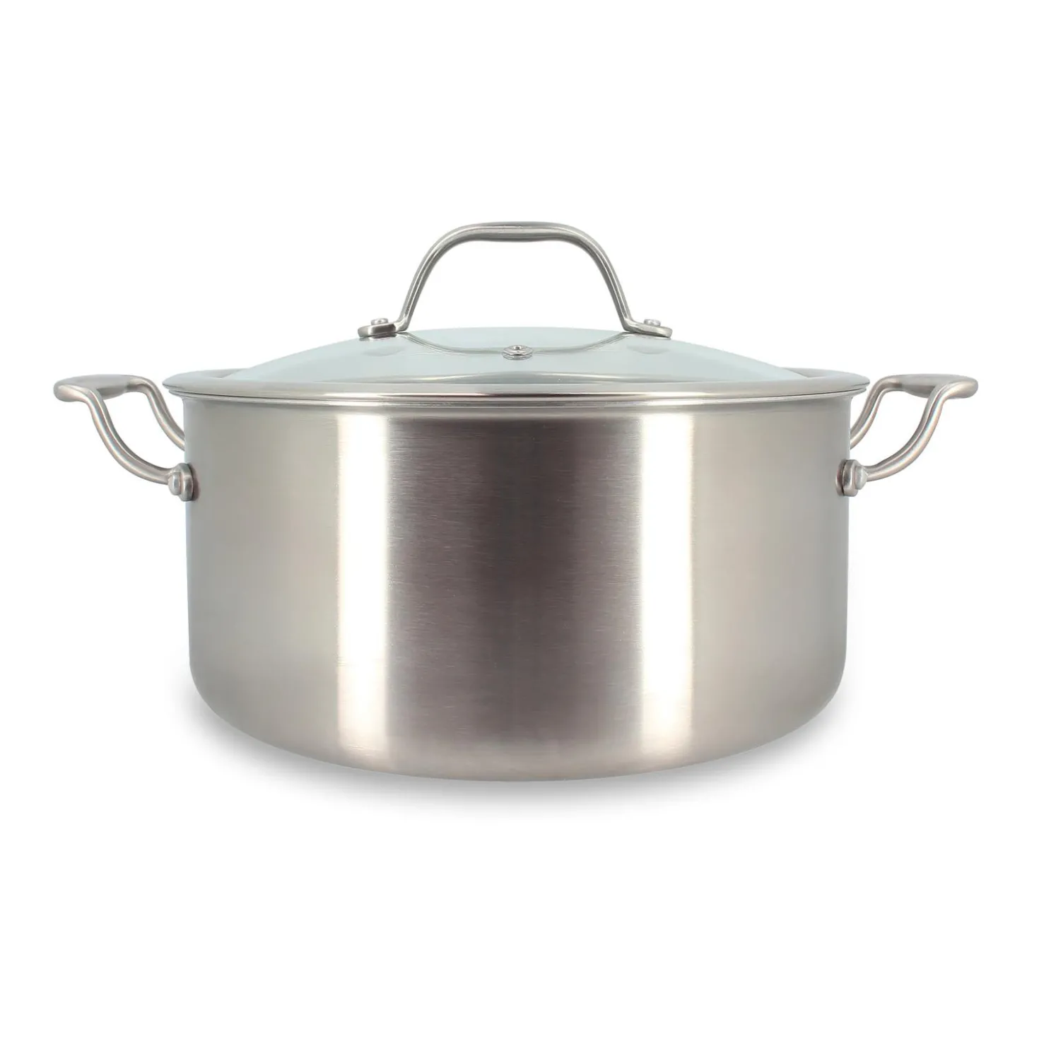 Faitout inox triply 24 cm sans PFAS - Ménastyl