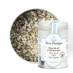 Fleur de sel à l´Ail des ours 90 gr - Terre Exotique