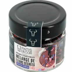 Fleurs séchées comestibles Violet 3 gr - Patisdécor