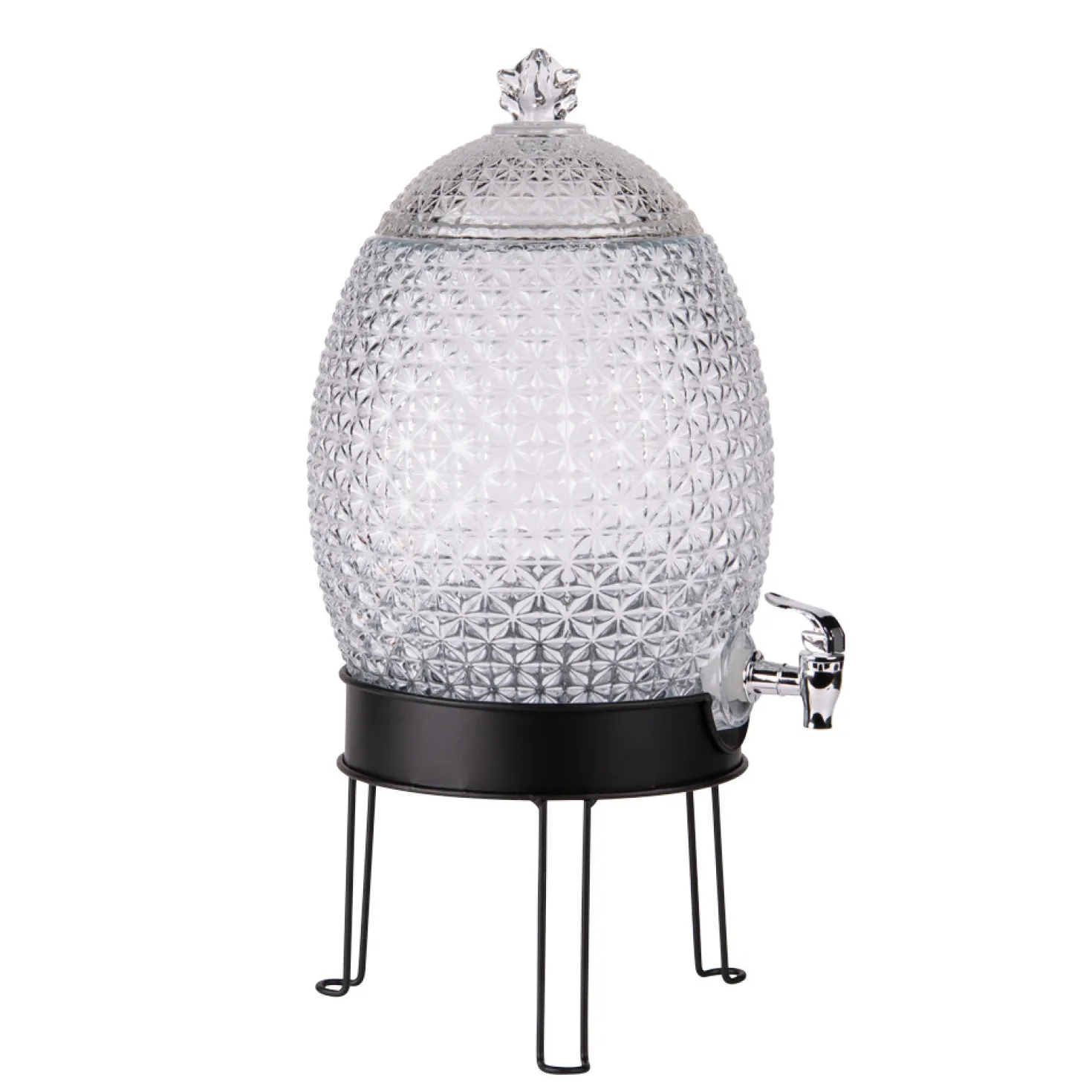 Fontaine 10 l Ananas avec support - Table Passion