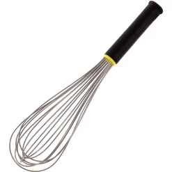 Fouet en inox avec manche en exoglass noir 30 cm - Matfer
