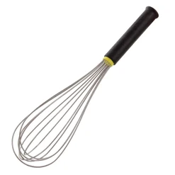 Fouet en inox avec manche en exoglass noir 25 cm - Matfer