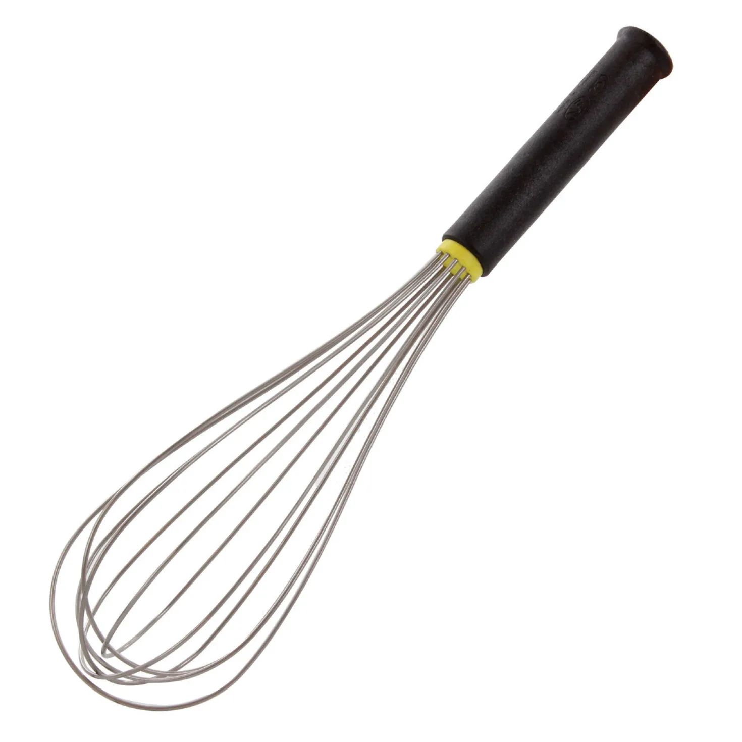 Fouet en inox avec manche en exoglass noir 25 cm - Matfer