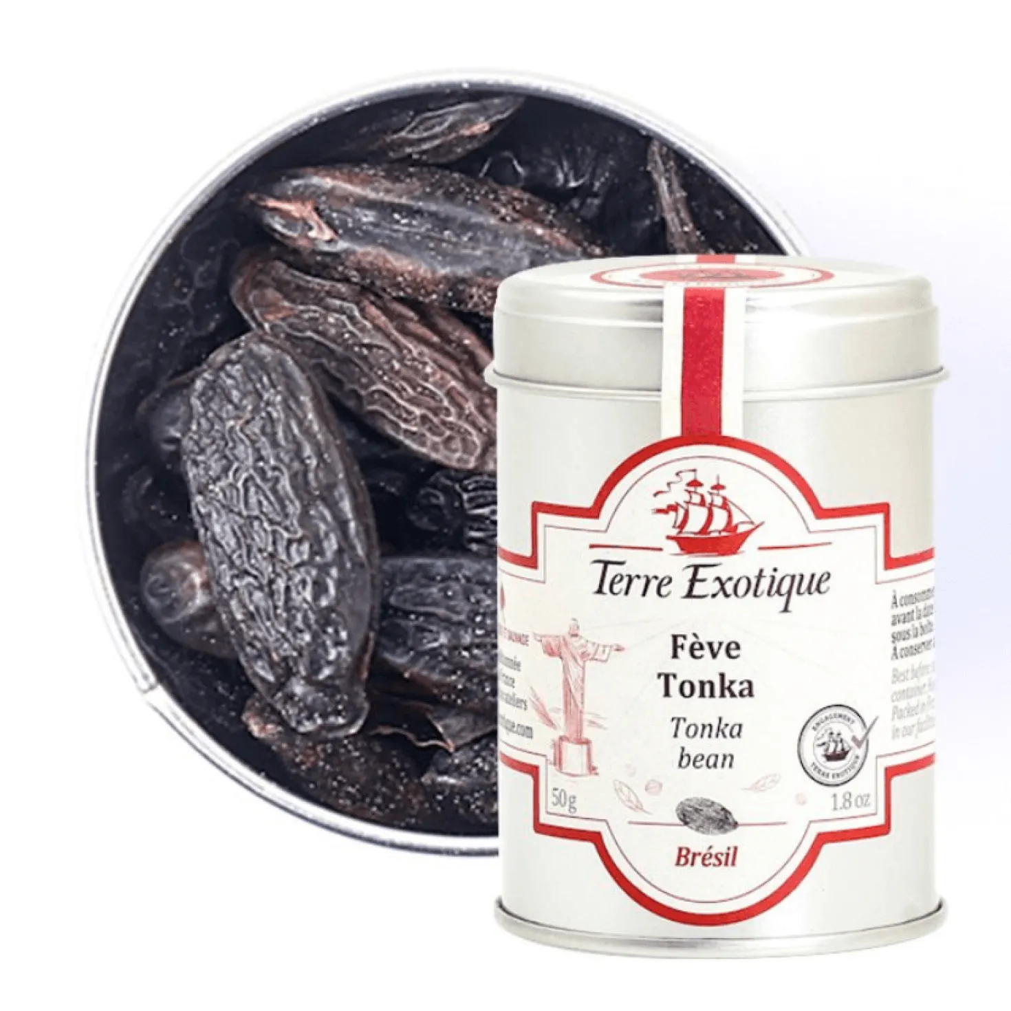 Fève Tonka 50 g - Terre Exotique