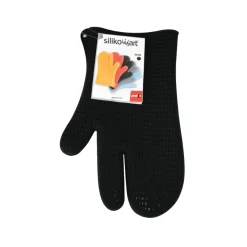 Gant à four en silicone noir - Silikomart