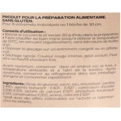 Glaçage miroir prêt à l´emploi rouge 300 gr