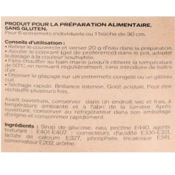 Glaçage miroir prêt à l´emploi transparent 300 gr