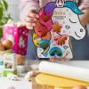 Kit 6 petits emporte-pièces en plastique : Licorne - Décora