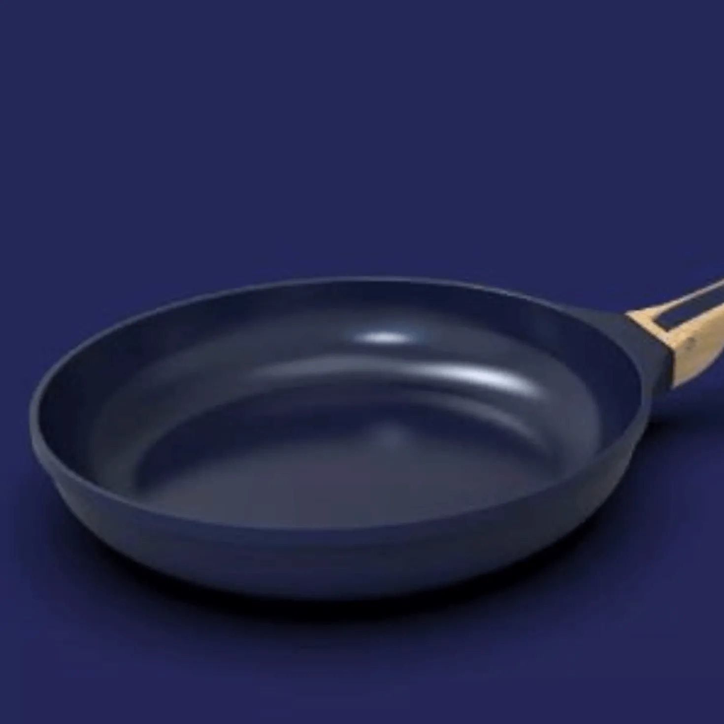 La Merveilleuse poêle inox 28 cm myrtille - Cookut