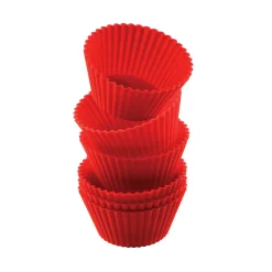 Lot de 6 caissettes en silicone pour cupcakes et muffins 6.8