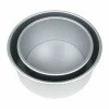 Lot de 2 moules à bords hauts fond amovible 16 et 22 cm hau