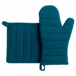 Lot gant et manique Jona bleu - Winkler