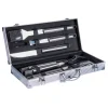 Mallette barbecue 5 pièces inox - Table Passion