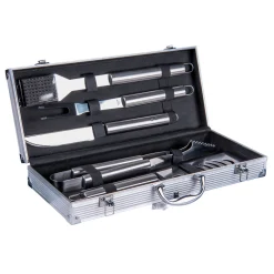 Mallette barbecue 5 pièces inox - Table Passion