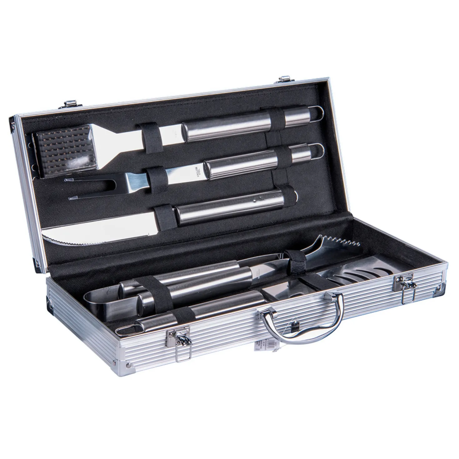 Mallette barbecue 5 pièces inox - Table Passion