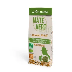 Maté vert sauvage bio du Brésil 350 gr - Aromandise
