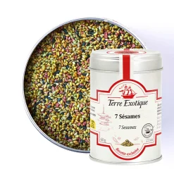 Mélange 7 sésames 60 gr - Terre exotique