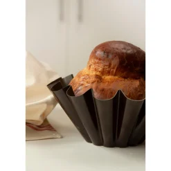 Moule à brioche en métal anti adhérent 4/6 parts- Alice Déli