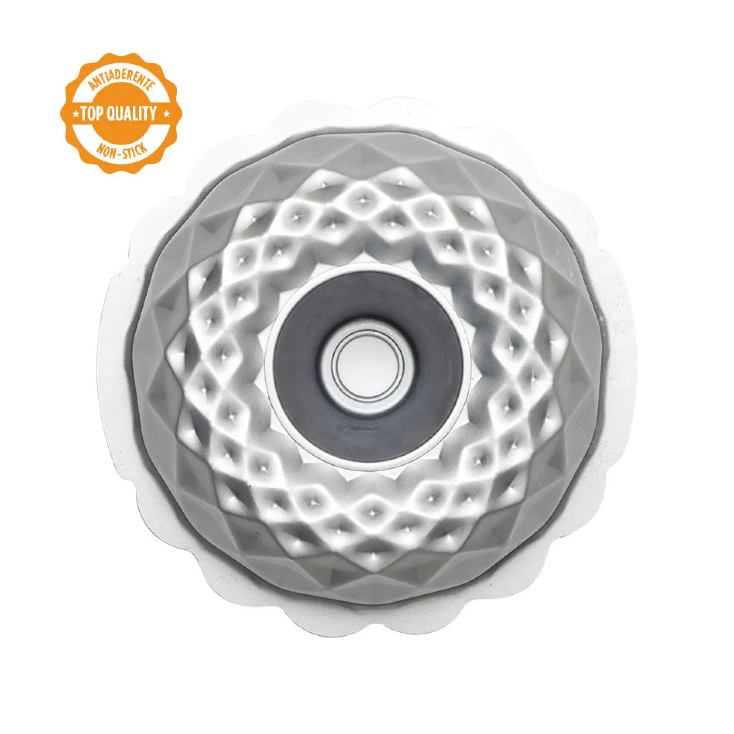 Moule à bundt cake en métal anti adhésif Diamond 20 x 8 cm
