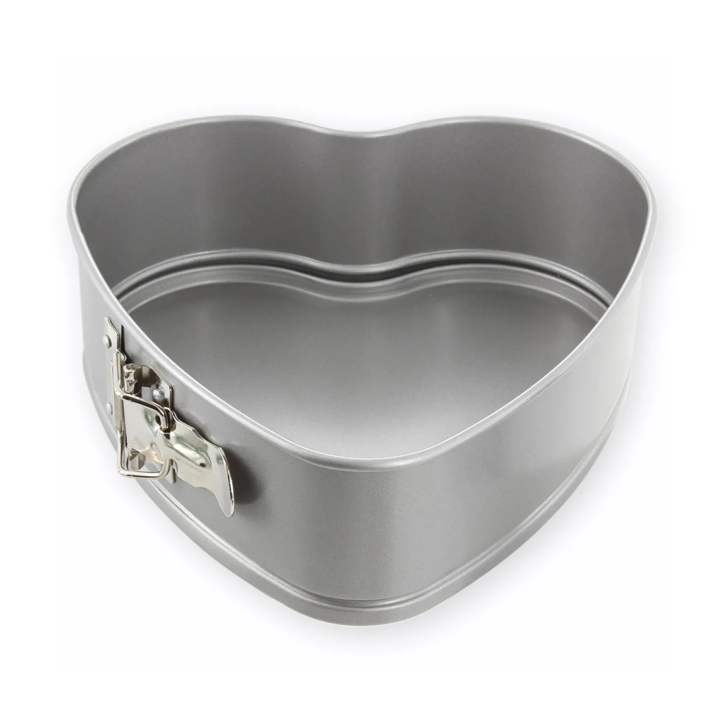 Moule à charnière coeur en métal anti adhérent 4/6 parts 20