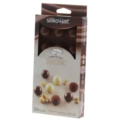 Moule à chocolat en silicone Tartufino - Silikomart
