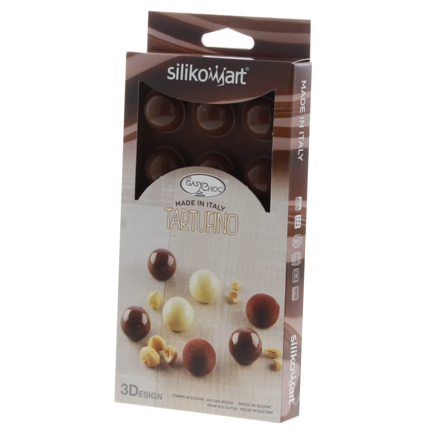 Moule à chocolat en silicone Tartufino - Silikomart