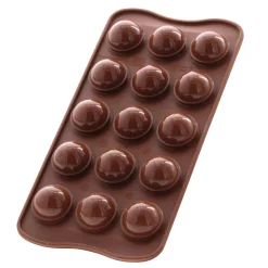 Moule à chocolat en silicone Tartufino - Silikomart