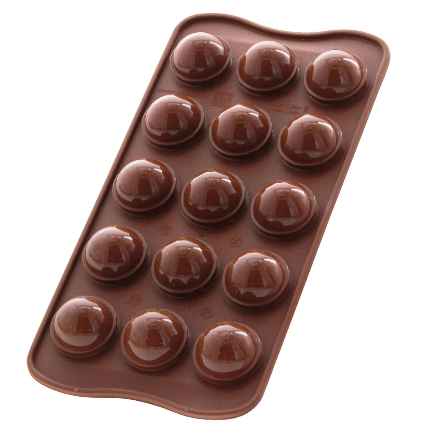 Moule à chocolat en silicone Tartufino - Silikomart