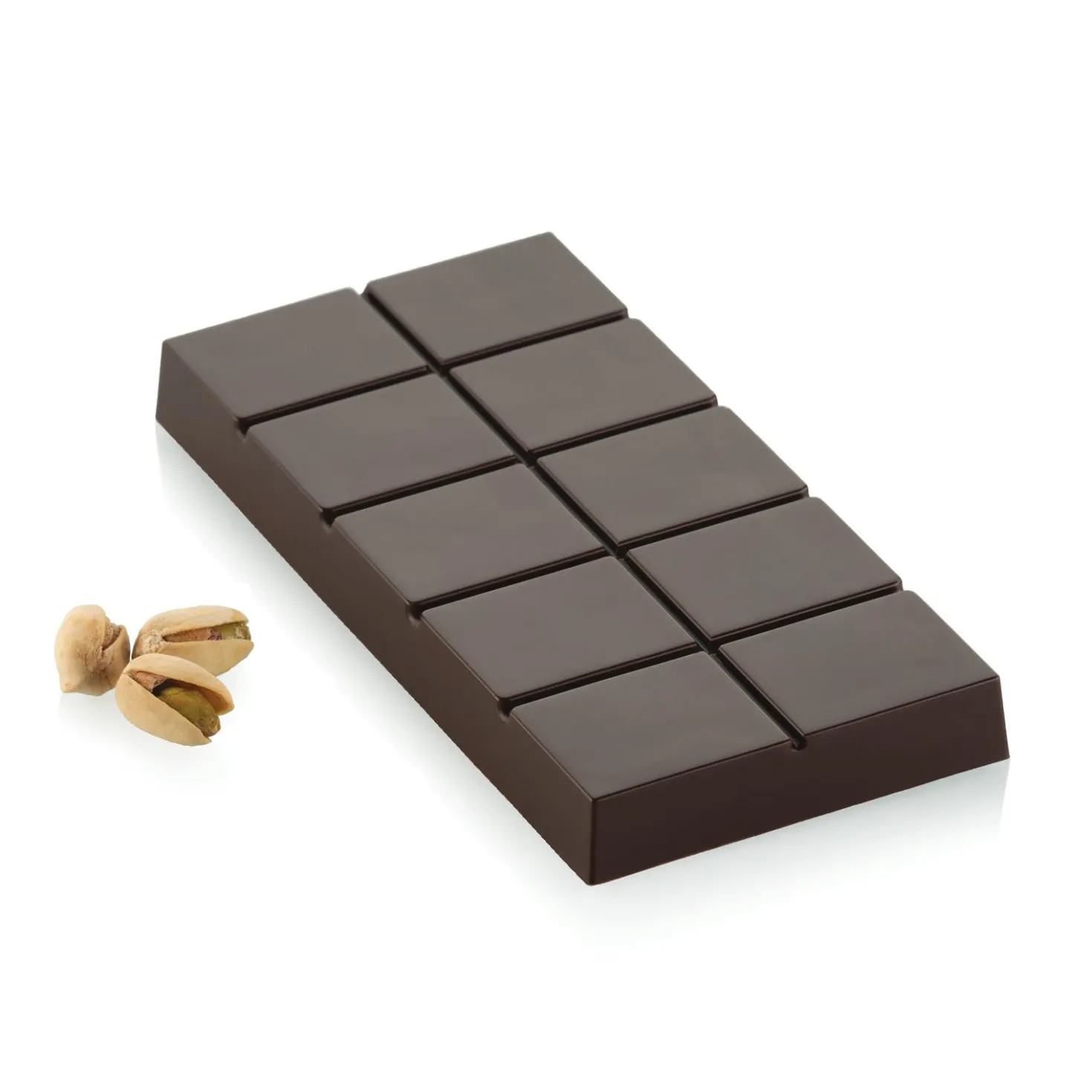 Moule à chocolat en silicone Tablette Dubaï - Silikomart