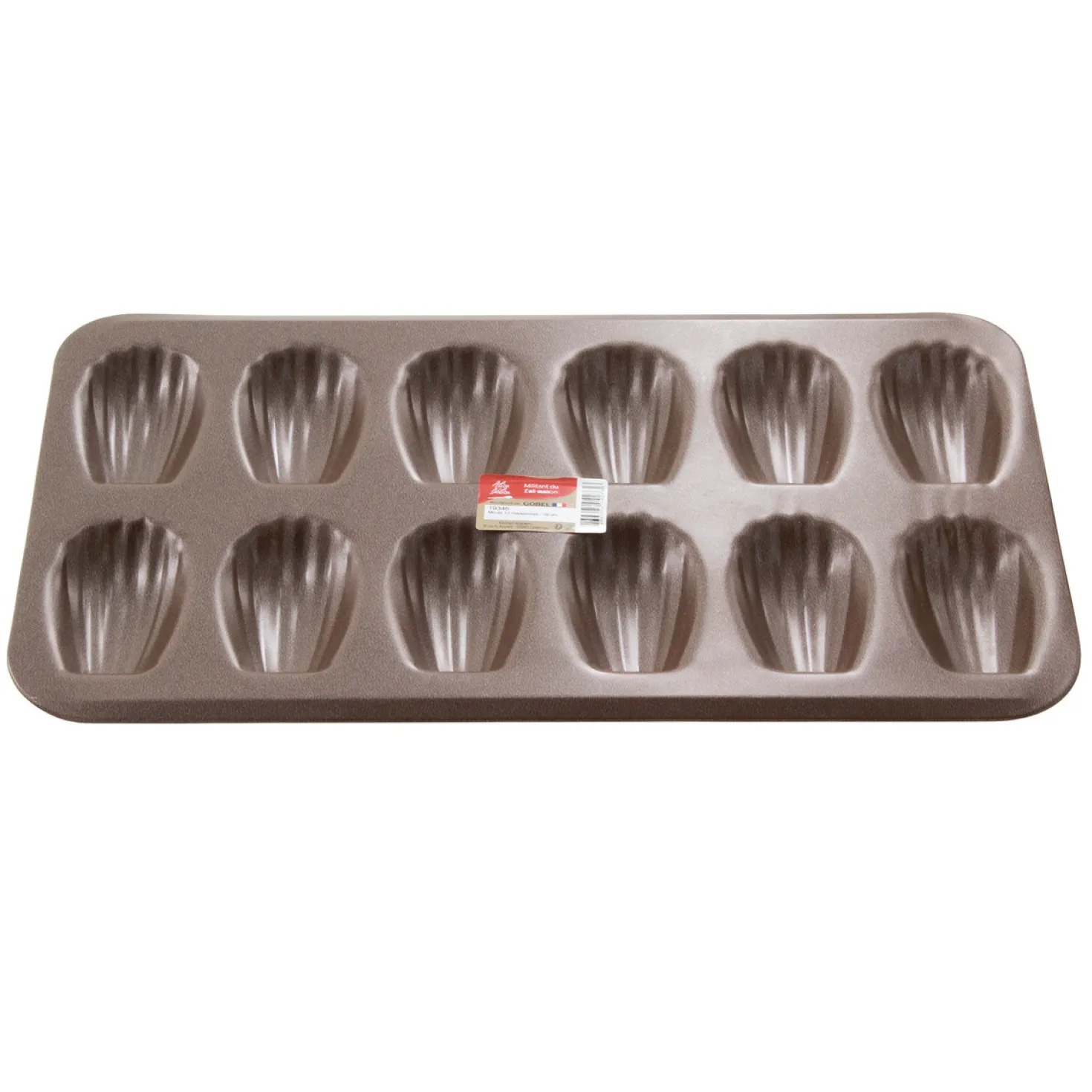 Moule 12 madeleines anti adhérent sans PFAS - Alice Délice