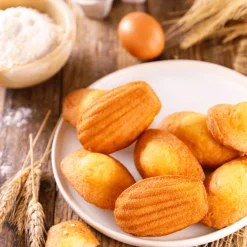 Moule 6 madeleines XL en fer blanc 39.5 cm - Alice Délice